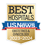 U.S. News and World Report Ranking Best Hospitals ranking 2023-2024 Obstetrics & Gynecology