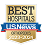 U.S. News and World Report Ranking Best Hospitals ranking 2023-2024 Orthopedics