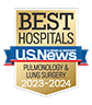 U.S. News and World Report Ranking Best Hospitals ranking 2023-2024 Pulmonology & Lung Surgery