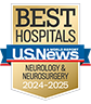 U.S. News and World Report Ranking Best Hospitals ranking 2024-2025 Neurology & Neurosurgery