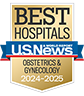 U.S. News and World Report Ranking Best Hospitals ranking 2023-2024 Obstetrics & Gynecology