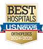 U.S. News and World Report Ranking Best Hospitals ranking 2024-2025 Orthopedics