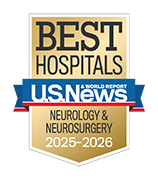 U.S. News and World Report Ranking Best Hospitals ranking 2025-2026 Neurology & Neurosurgery