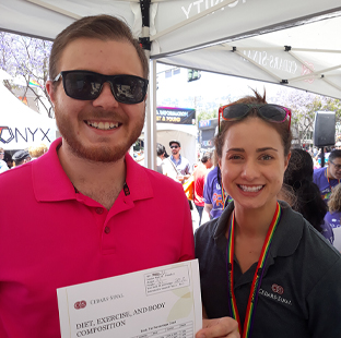 Cedars-Sinai staff at the LA Pride and Festival