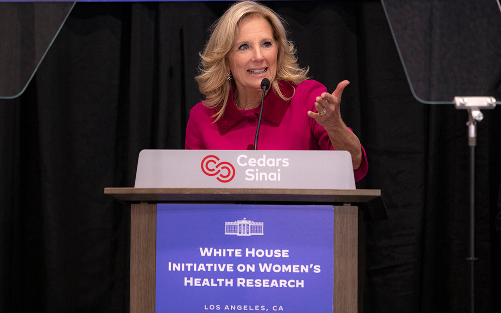 image-Women’s Health Research Draws First Lady’s Attention