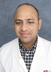 Zakir Khan, PhD, at Cedars-Sinai
