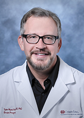 Tyler Mark Pierson, MD, PhD, assistant professor in the departments of Neurology and Pediatrics at Cedars-Sinai.